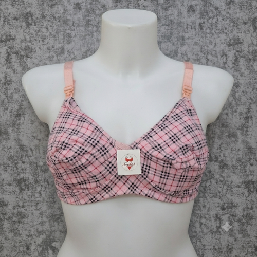 سوتین زنانه نخی برند گلبو مدل شیردهی