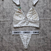 ست نیم تنه شورت زنانه برند Sweet کاپدار