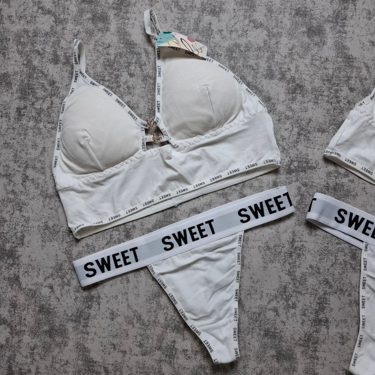 ست نیم تنه شورت زنانه برند Sweet کاپدار