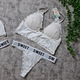 ست نیم تنه شورت زنانه برند Sweet کاپدار